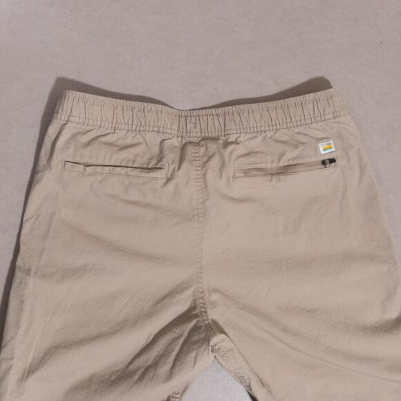 Vuori Ripstop Climber Pants Sesame Tan Khaki Men's Large Outdoors Hiking V412 - Picture 5 of 6